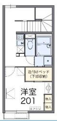 レオパレスブライトセゾンの物件間取画像